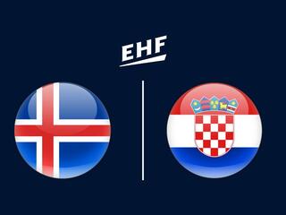 Гандбол. Чемпионат Европы. Мужчины. Матч за 3-е место. Исландия - Хорватия