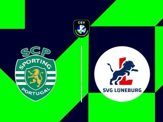 Волейбол. Лига чемпионов. Мужчины. "Спортинг" (Португалия) -"Люнебург" (Германия)