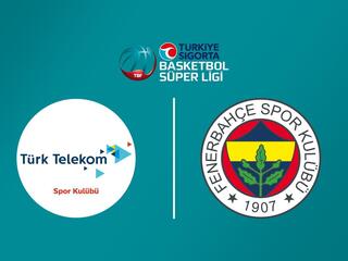 Баскетбол. Чемпионат Турции. Тюрк Телеком - Фенербахче