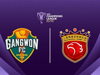 Футбол. АФК Лига Чемпионов Элита. Канвон (Южная Корея) - Шанхай Порт (КНР)