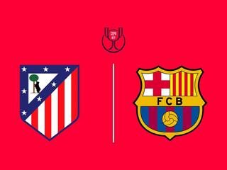 Кубок Испании. 1/2 финала.  Атлетико  -  Барселона . 1-й матч