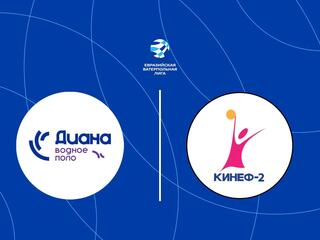 Водное поло. Евразийская ватерпольная лига. "Диана" г. Санкт-Петербург - "КИНЕФ -2" г. Кириши. Женщины