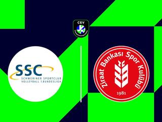 Волейбол. Лига Чемпионов. Женщины. Плей-офф. Шверин (Германия) - Зираат (Турция)