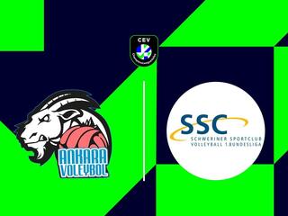 Волейбол. Лига чемпионов. Женщины. Плей-офф. "Анкара" (Турция) - "Шверин" (Германия)