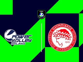Волейбол. Лига чемпионов. Женщины. Плей-офф. "Милан" (Италия) - "Олимпиакос" (Греция)