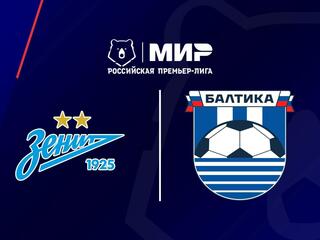 Мир Российская Премьер-Лига. Тур 19. "Зенит" - "Балтика"