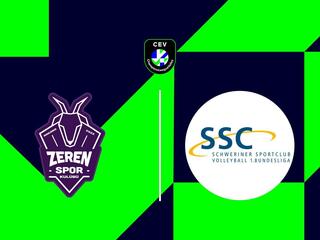 Волейбол. Лига Чемпионов. Женщины. Плей-офф. Зерен (Турция) - Шверин (Германия)