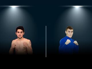 6-раундовый бой в полусреднем весе (до 66,7 кг)