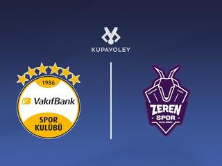 Волейбол. Кубок Турции. Женщины. Четвертьфинал. Вакыфбанк - Зерен