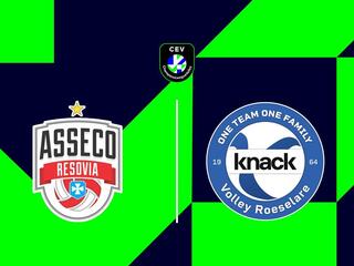 Волейбол. Лига Чемпионов. Мужчины. Плей-офф. Жешув (Польша) - Кнак Росселари (Бельгия)