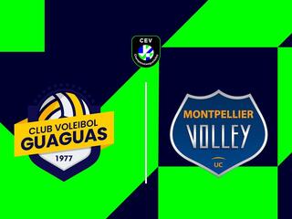 Волейбол. Лига Чемпионов. Мужчины. Плей-офф. Гуагуас (Испания) - Монпелье (Франция)