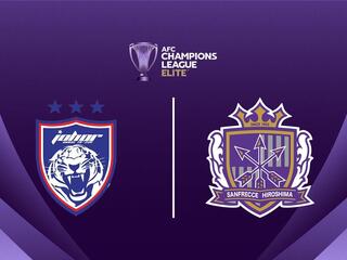 Футбол. АФК Лига Чемпионов Элита. Плей-офф. Джохор (Малайзия) - Хиросима (Япония)