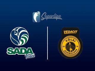 Волейбол Бразилия. Мужчины. Суперлига. Регулярный сезон 2025/26. 20 тур. Сада Крузейро - Волей Гуарульюс