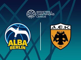 Баскетбол. Лига Чемпионов. Альба (Германия) - АЕК (Греция)