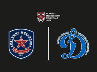 Хоккей. МХЛ. Академия Михайлова - МХЛ Динамо-М