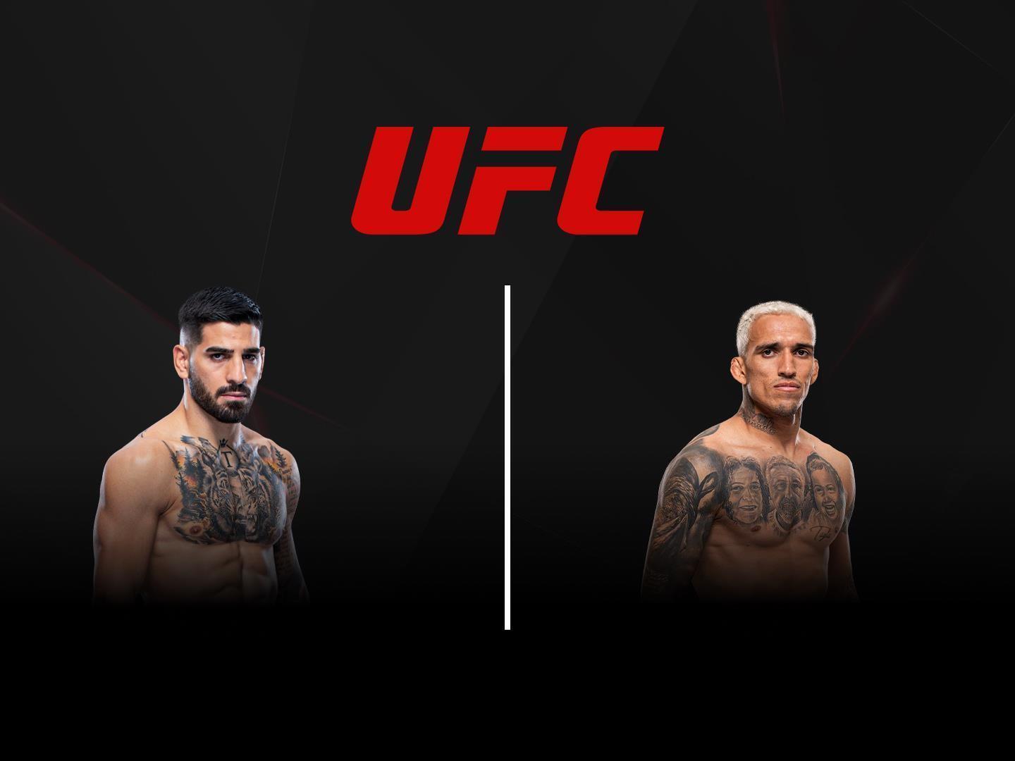 Смешанные единоборства. UFC The Walk. Илия Топурия против Чарльза Оливейры