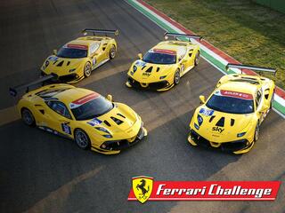 Автоспорт. Ferrari Challenge Japan. 2-й этап. Окаяма. Coppa Shell AM. Гонка 1