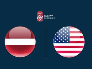 Хоккей. Чемпионат мира. Латвия - США. Трансляция из Швейцарии