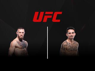 Смешанные единоборства. UFC. Конор Макгрегор против Макса Холлоуэя. Трансляция из США