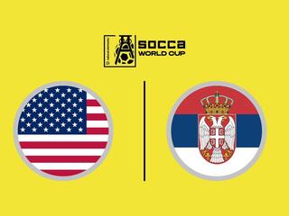 Футбол 5х5. Socca World Cup. США - Сербия
