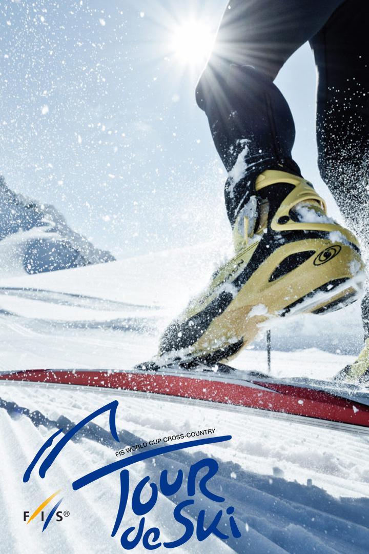 Лыжный спорт. Тур де Ски. Гонка преследования. Мужчины