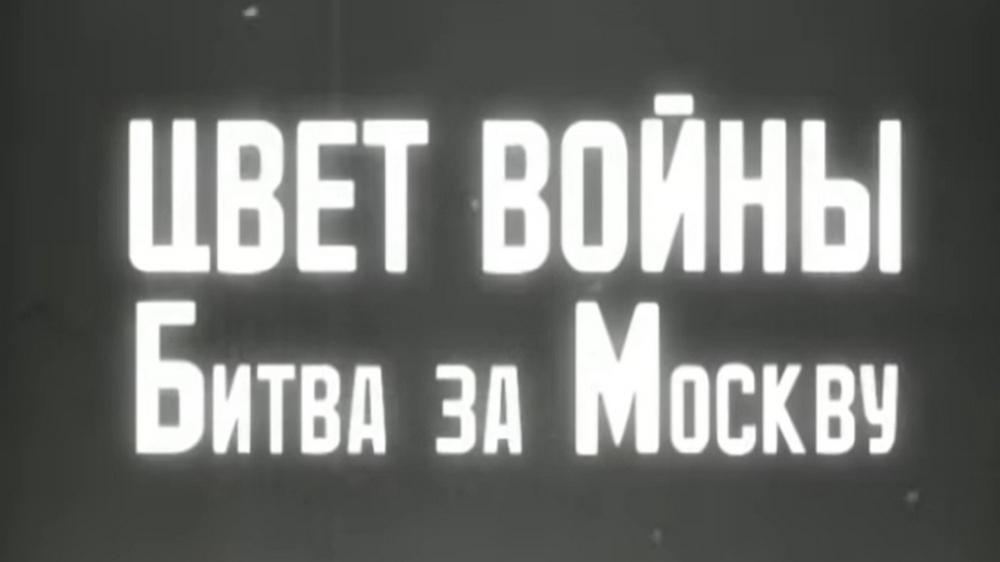 Цвет войны. Битва за Москву