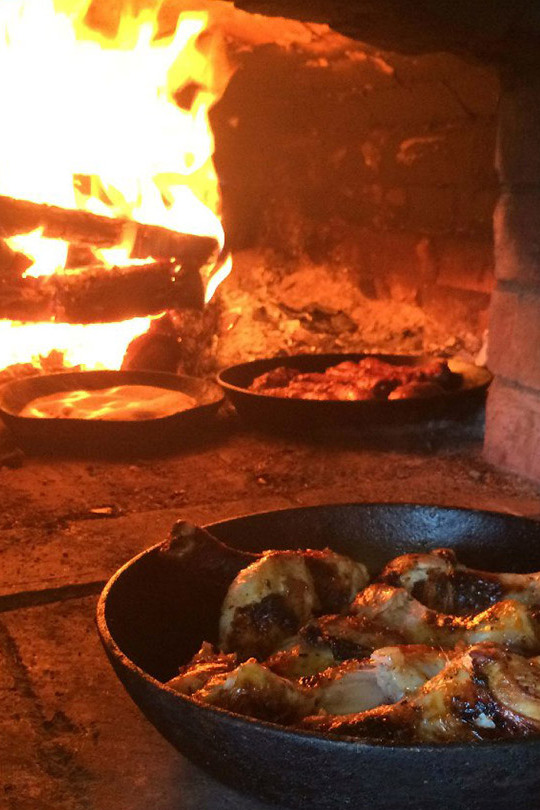 Псковские блюда из русской печи