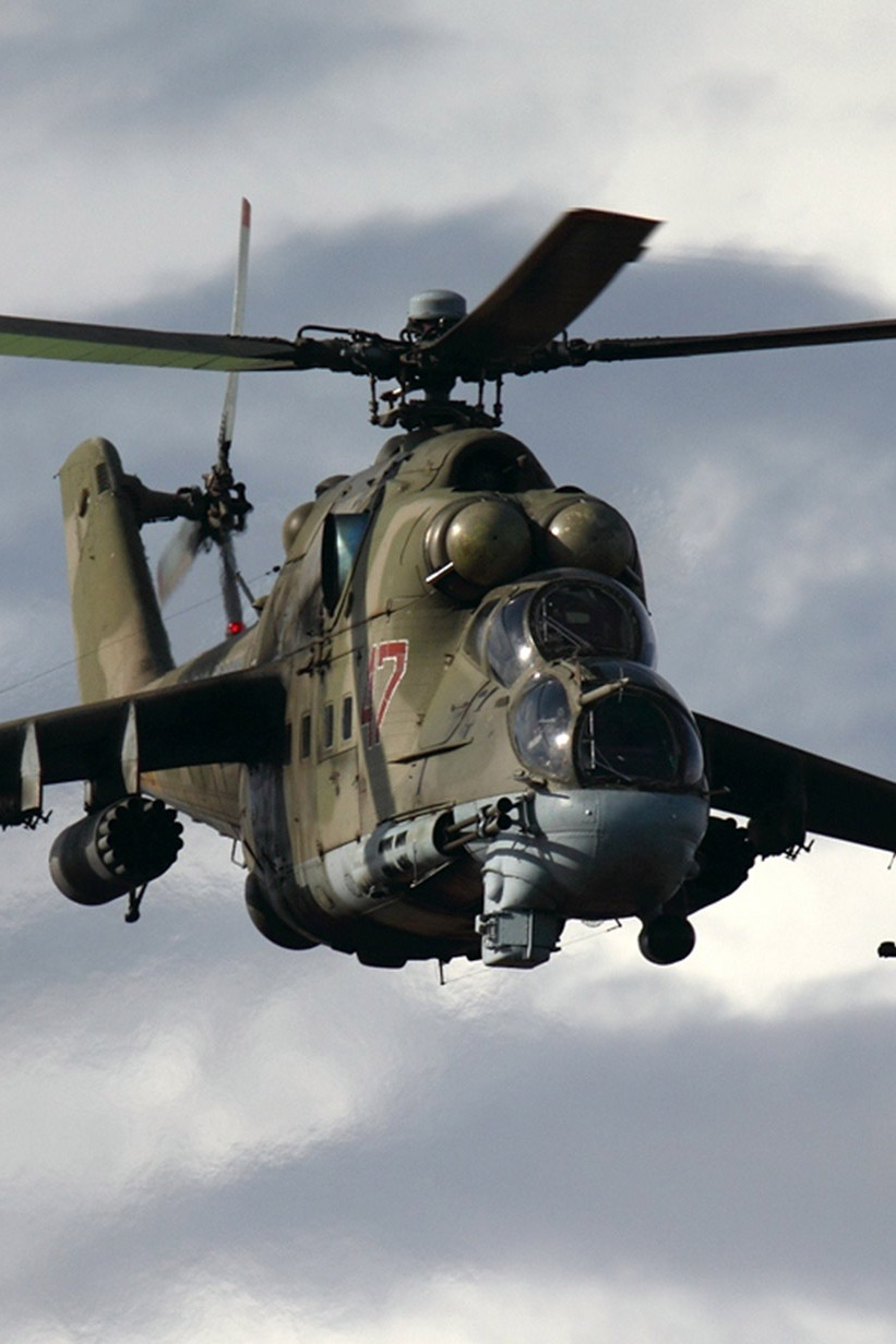 Производство боевых вертолётов МИ-24