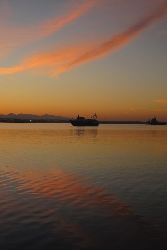 Рассвет. Красное Море. Египет