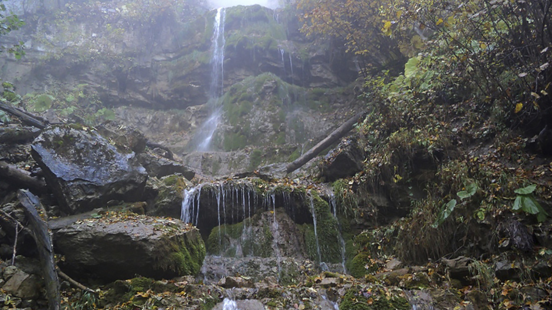 Водопад Балка Алебастровая