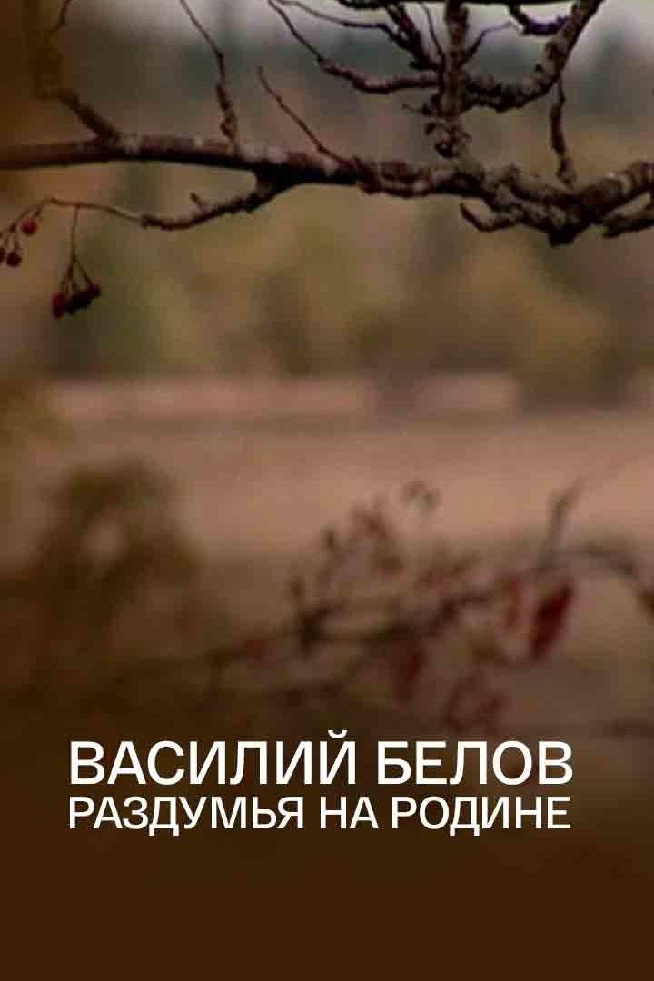 Василий Белов. Раздумья на Родине