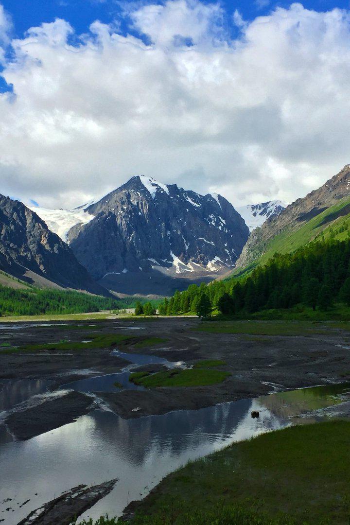 В предгорье Актру