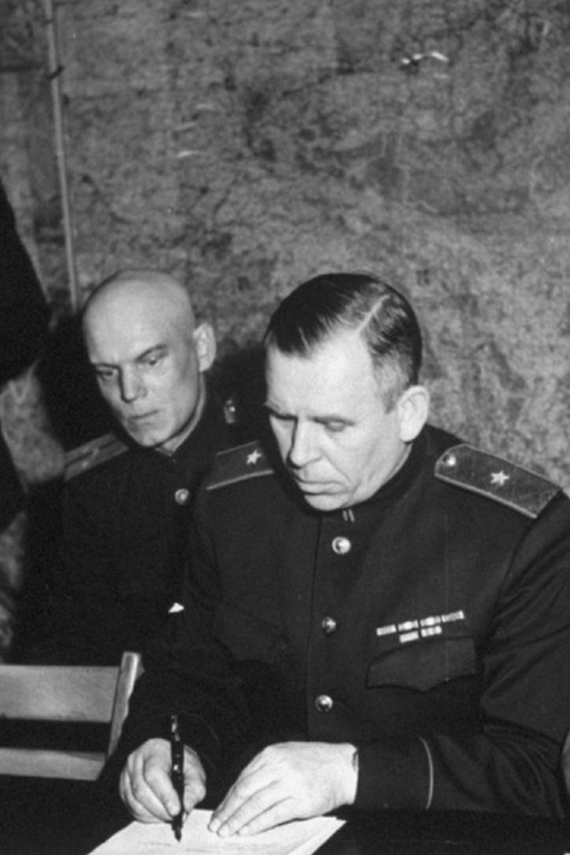 Подпись генерала Суслопарова