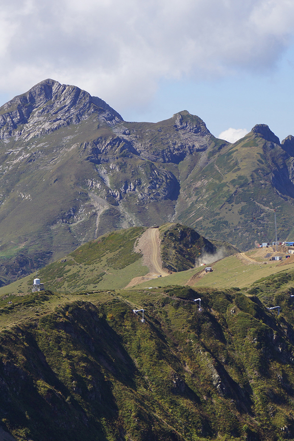 На хребте Аибга