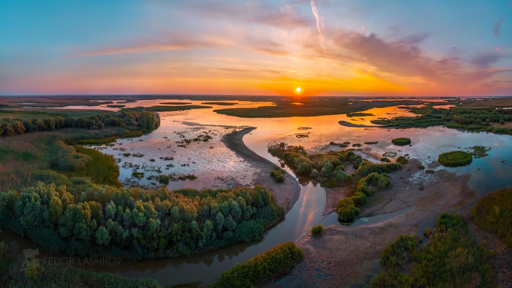 Дельта реки Волга