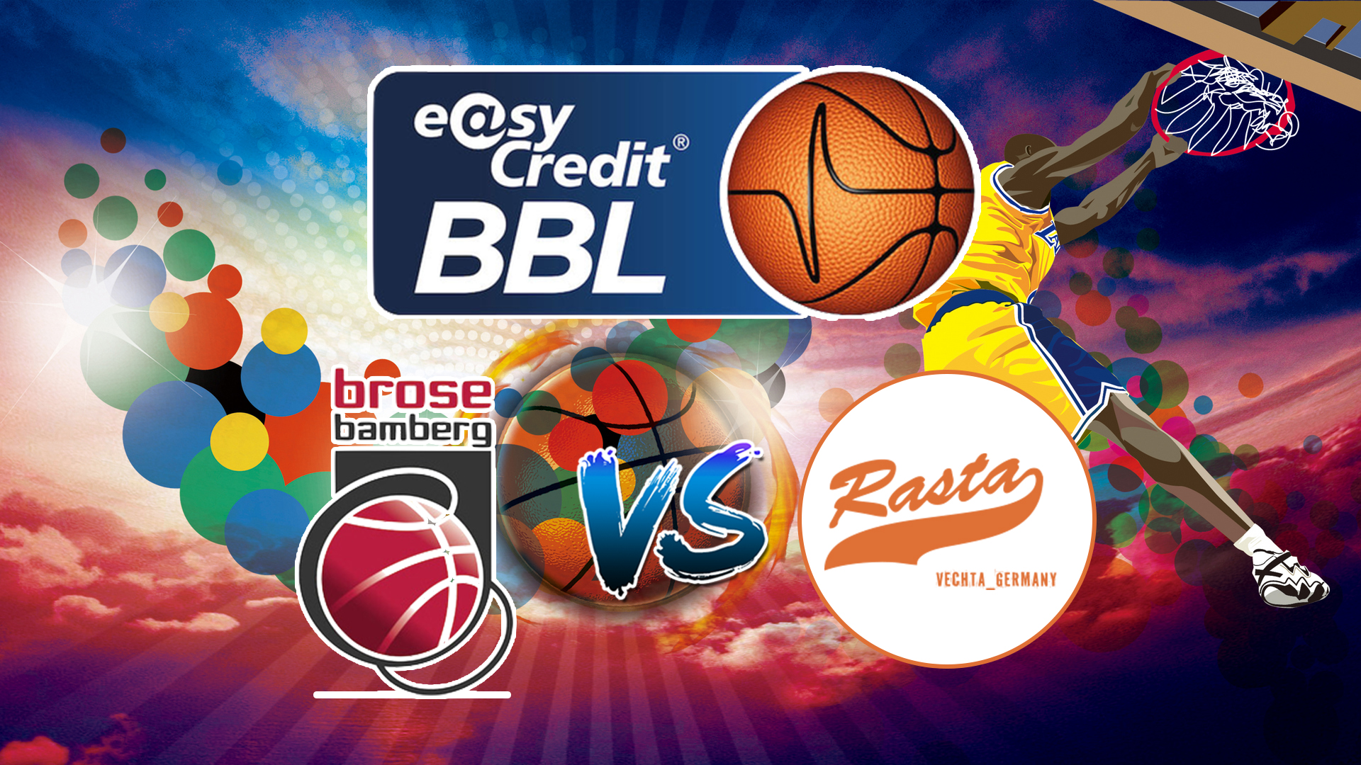 Баскетбол. Бундеслига. Брозе Бамберг - Раста Фехта