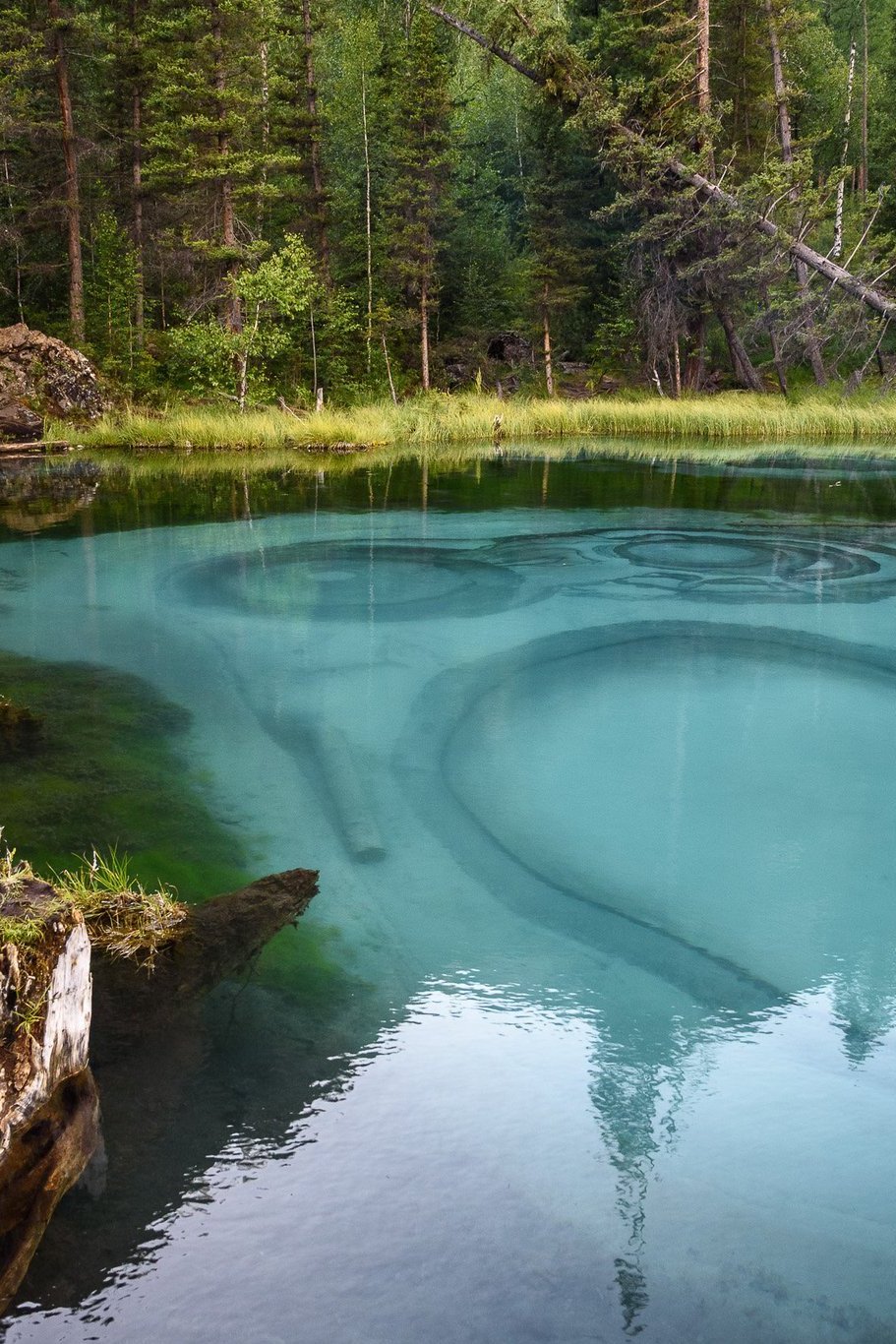 Алтай. Гейзерное озеро. Кату Ярык. Мультинские озера
