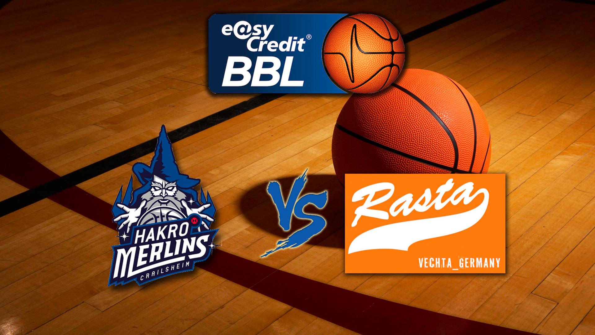 Баскетбол. Бундеслига. Крайлсхайм Мерлинс - Раста Фехта