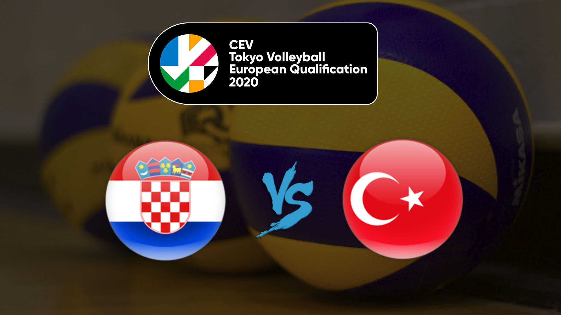 Волейбол. Олимпийский квалификационный турнир 2020. Женщины. Сборная Хорватии - Сборная Турции