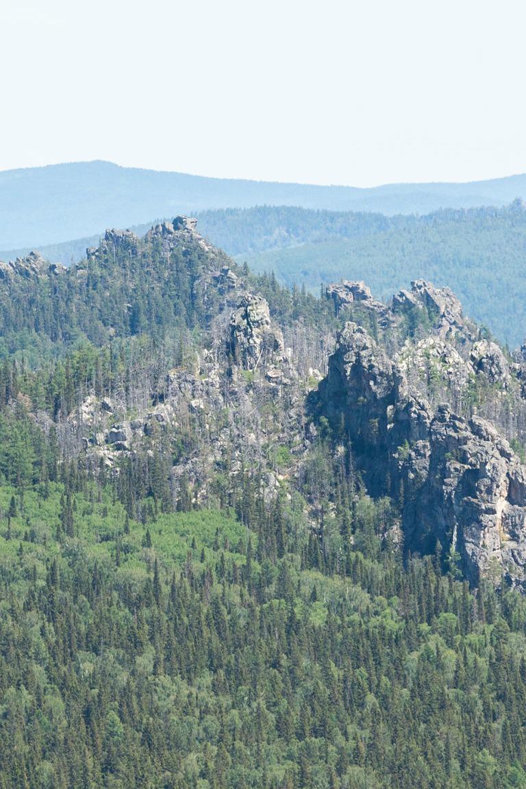 Хребет Осиновый. Южный Урал