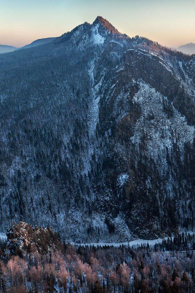 Айгир зимой