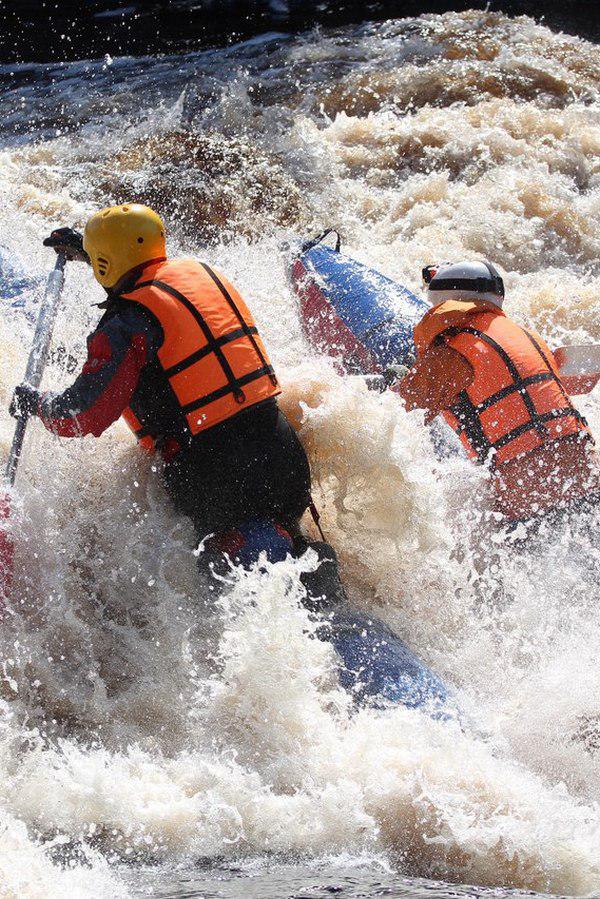 Сплав по Упе на катамаранах