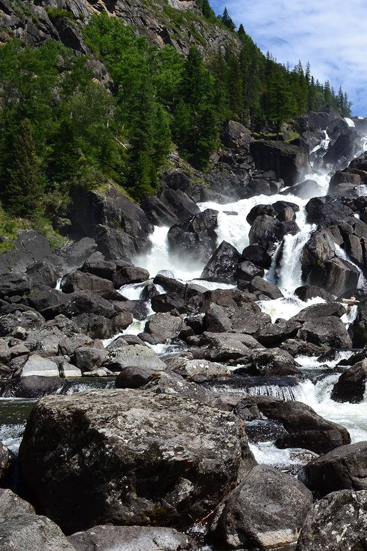 Водопад Учар