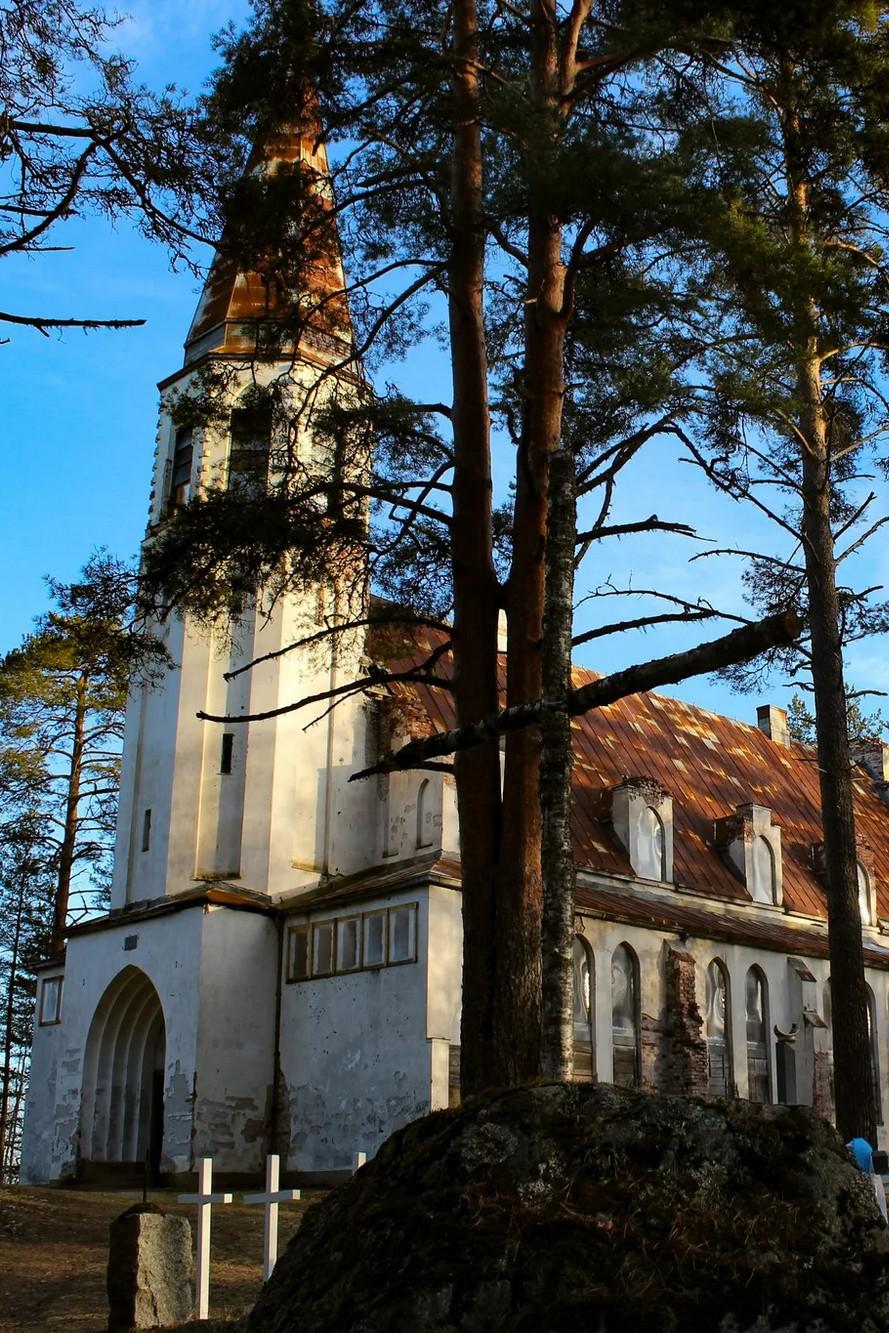 Лумиваара. Заброшенная лютеранская кирха