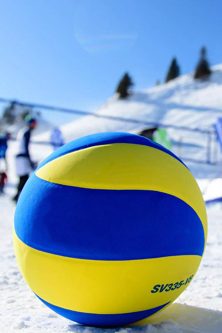 Волейбол на снегу. 1/2 финала. Мужчины.2