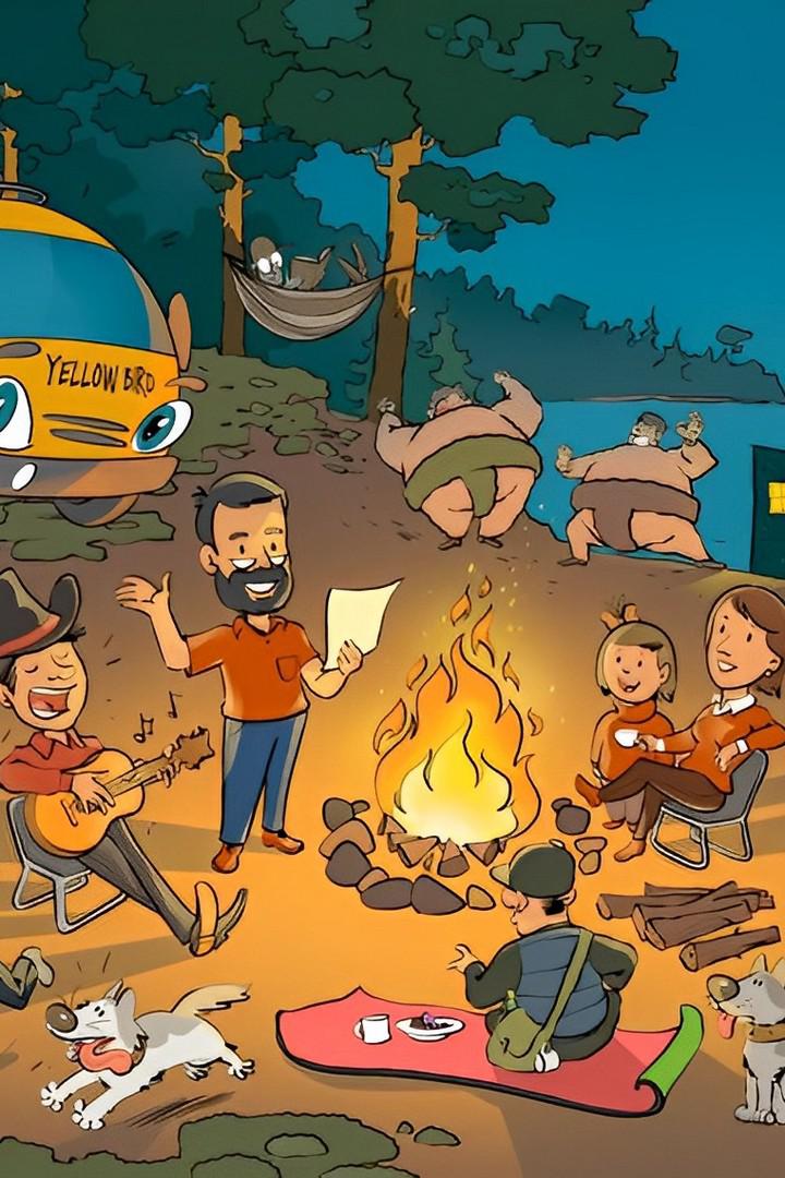 Посиделки у костра