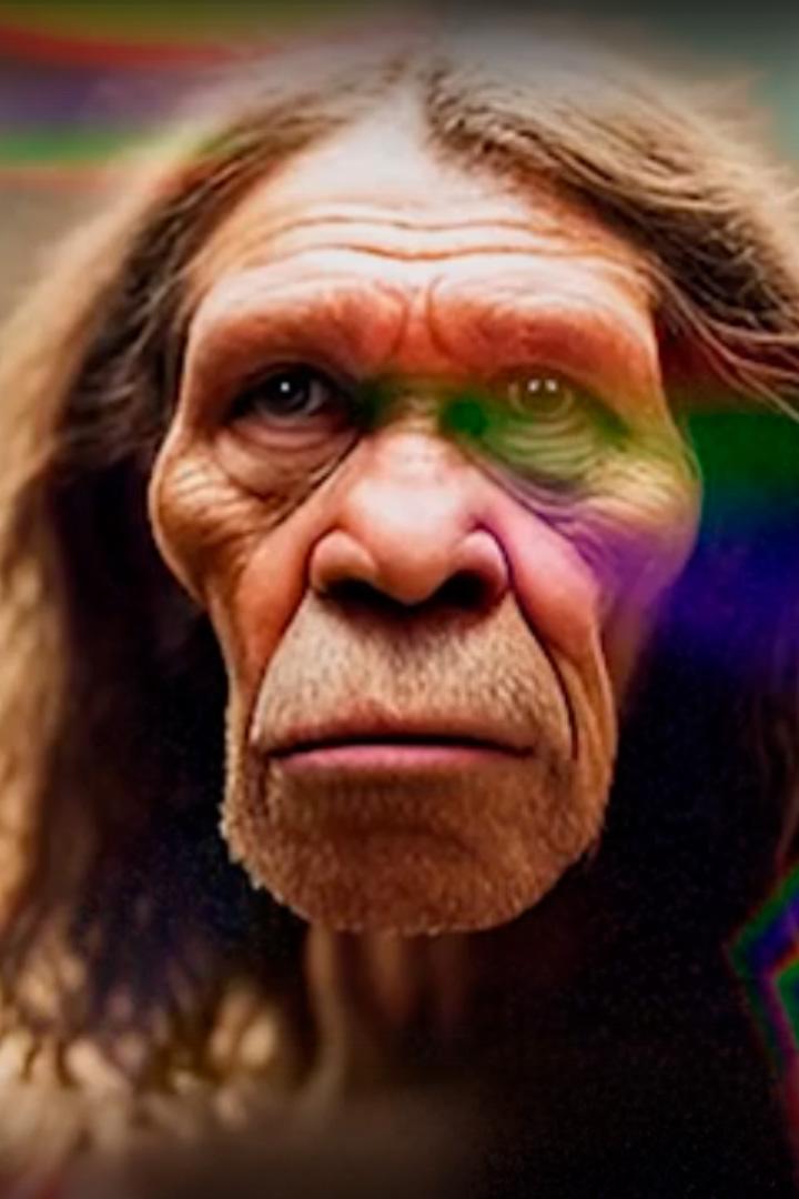 Неандерталец. Первый художник