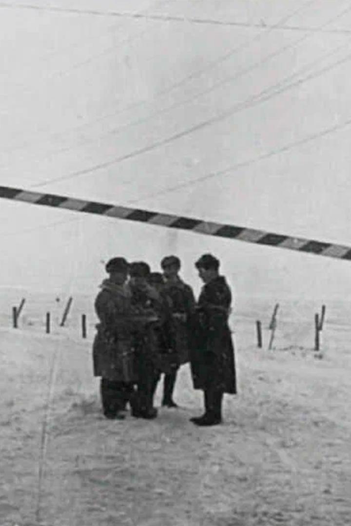 Блокадная дорога через залив