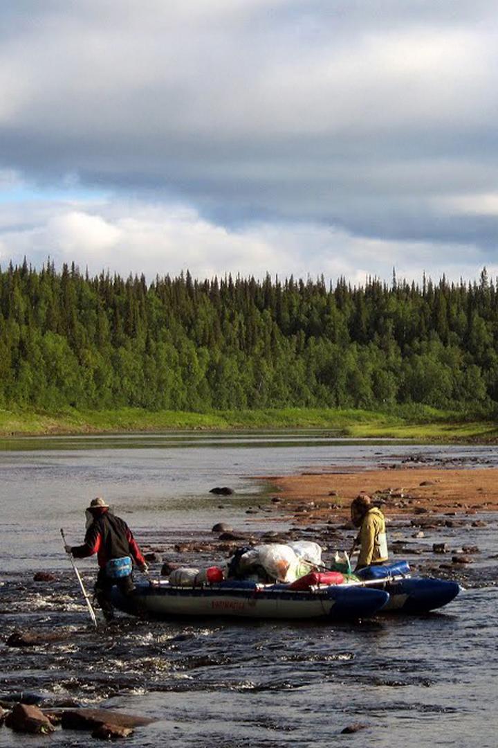 Кольская пятёрка, река Поной